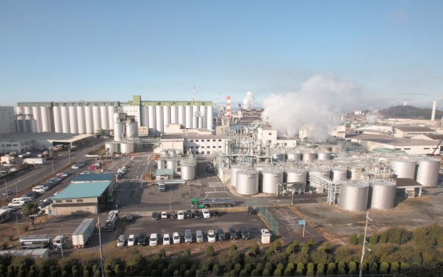 水島工場の写真